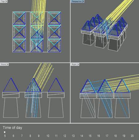 An animated photo shows the beam tracer
