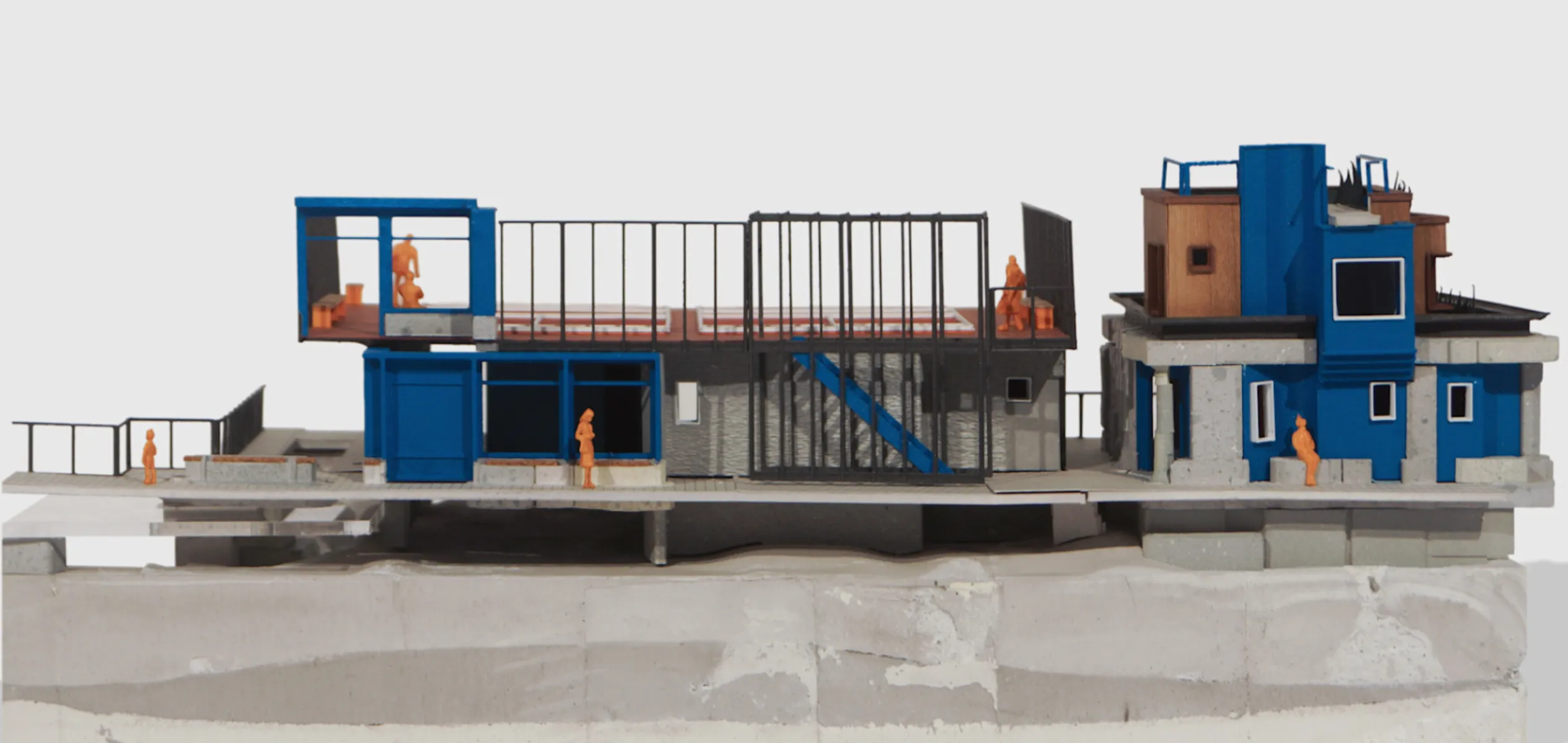 A 3D colour model of the imagined site