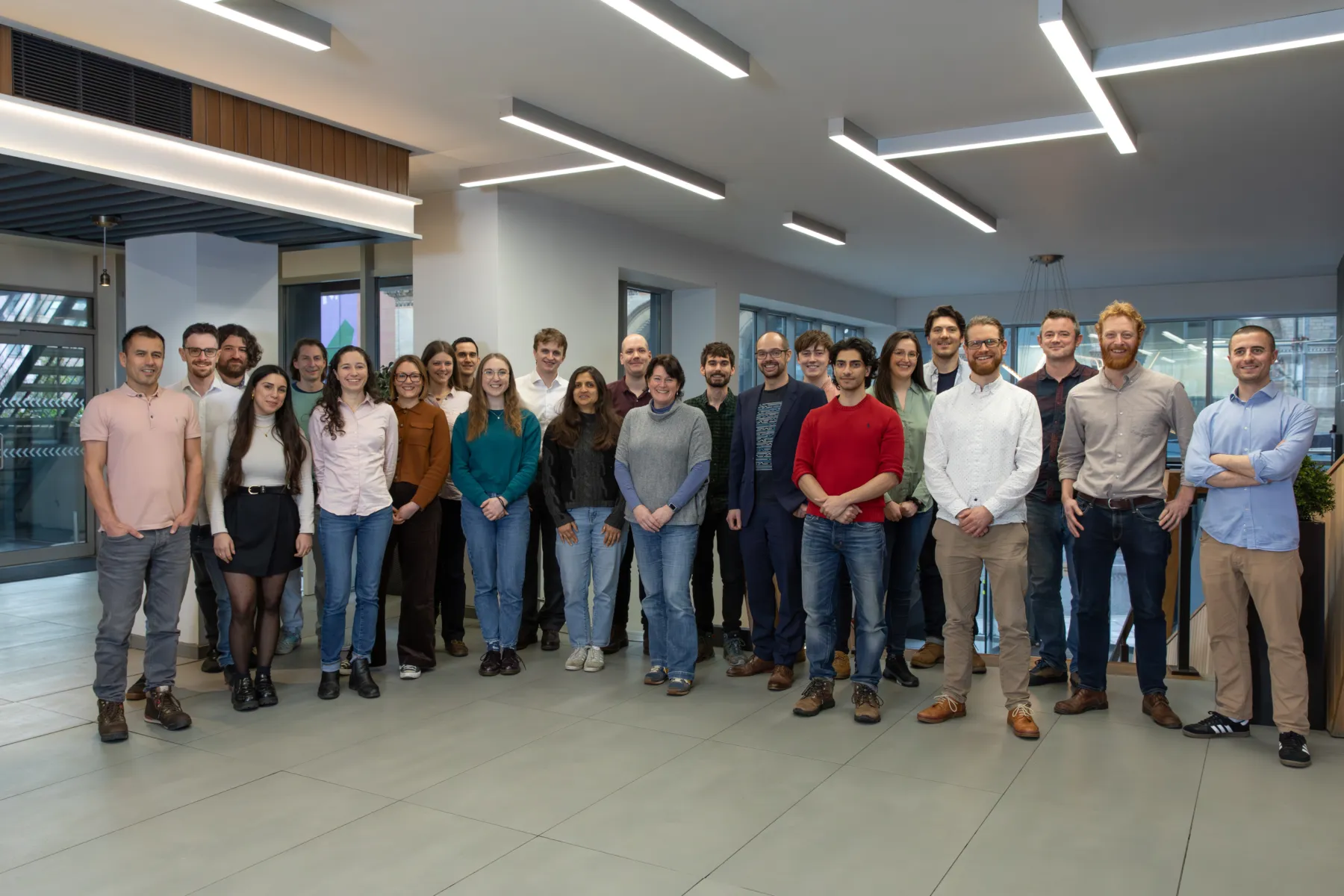 Max Fordham Bristol team's photo in their office space