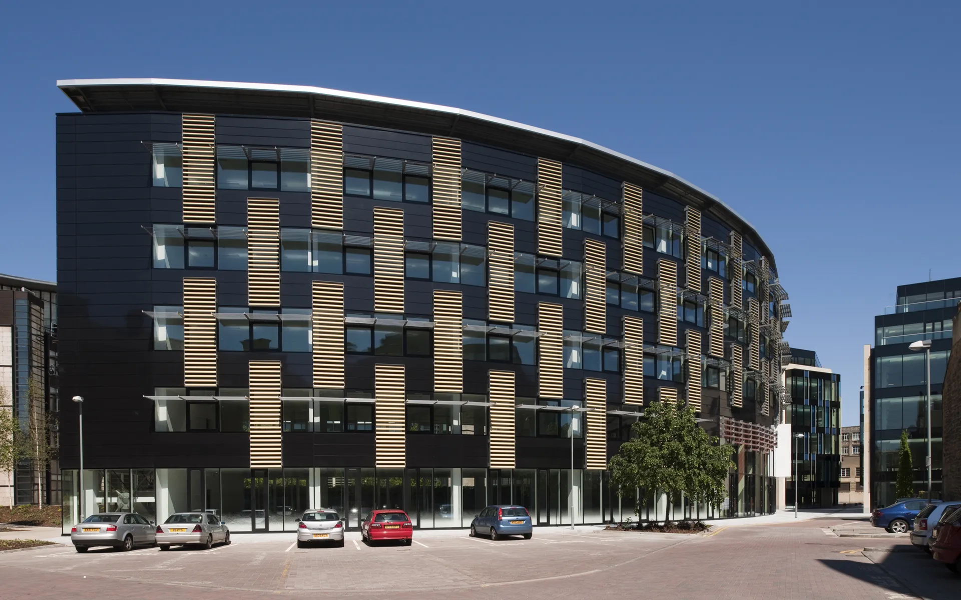 The outside of Max Fordham's Edinburgh office