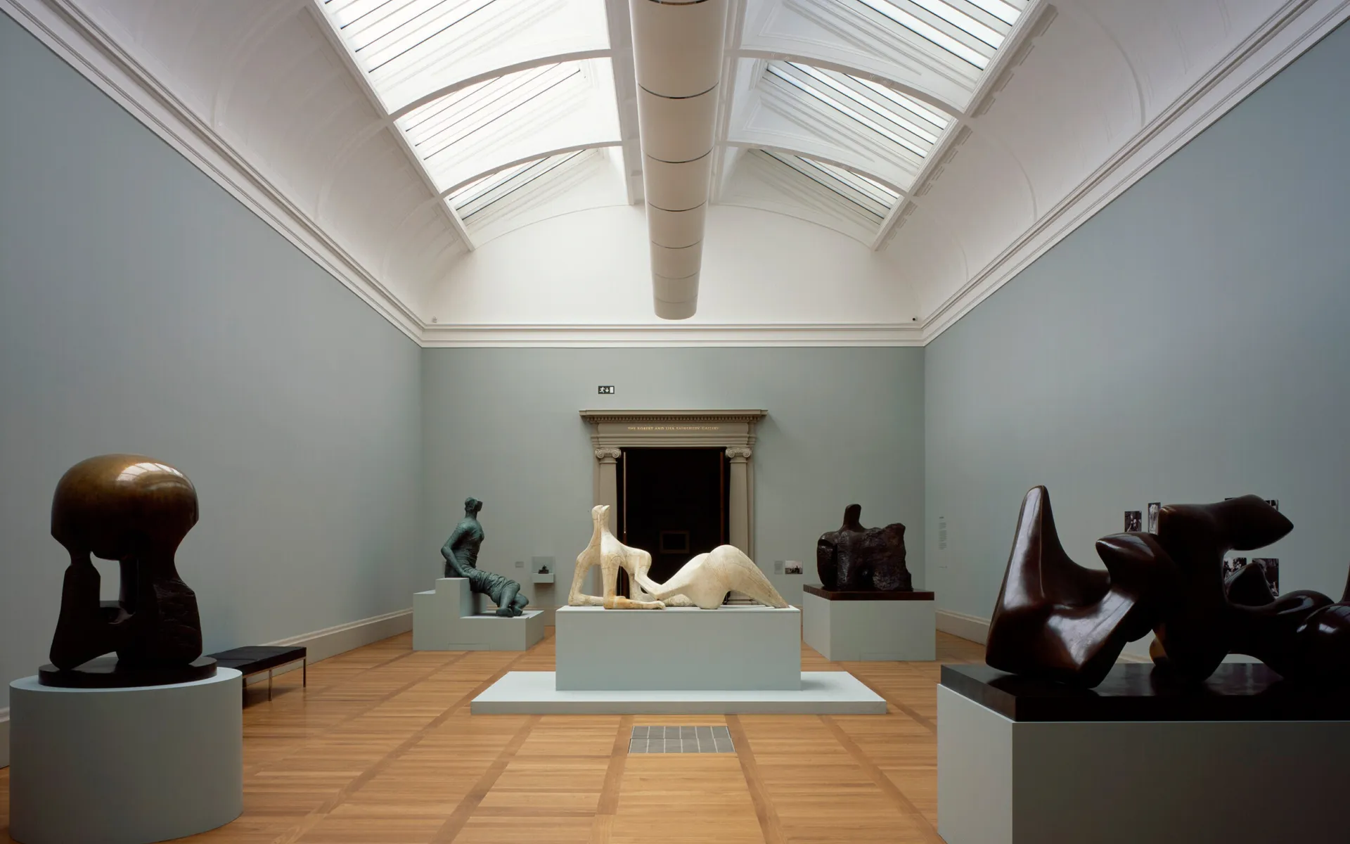 Photo of sculpture gallery in Tate Britain.