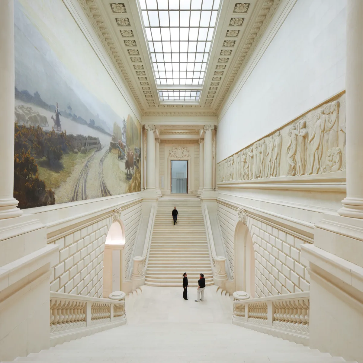 The interior of the gallery