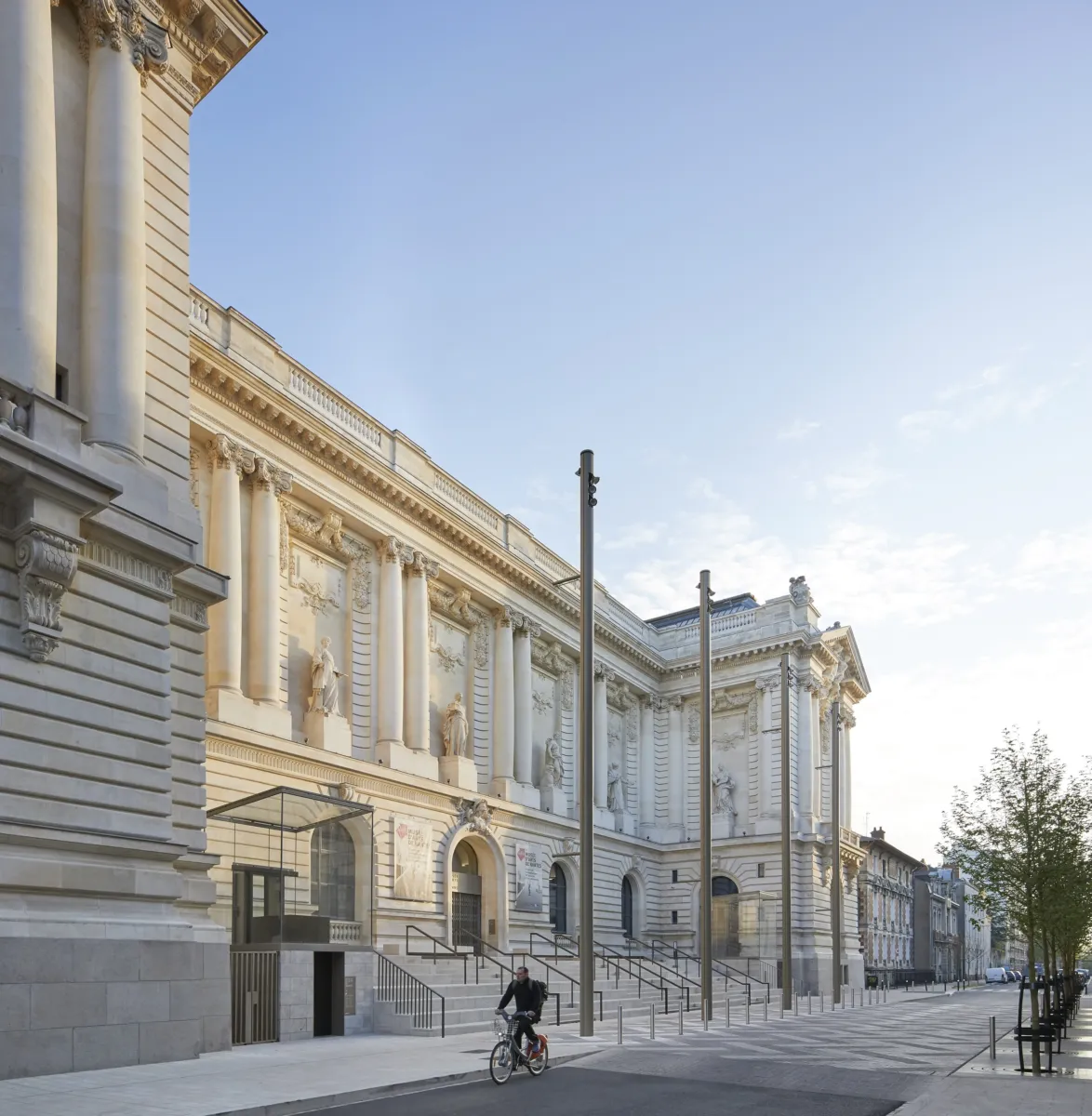 The exterior of the gallery