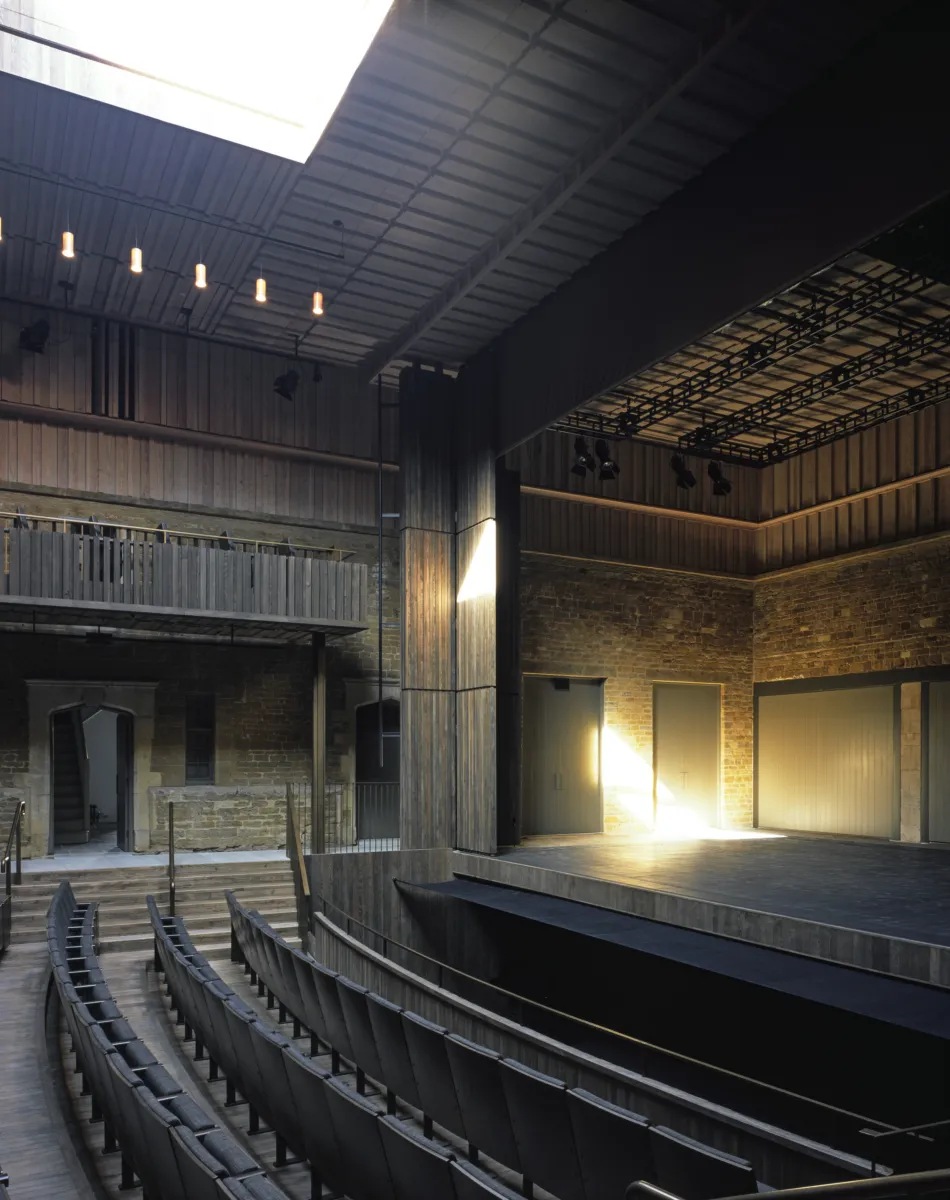 Natural light on the stage