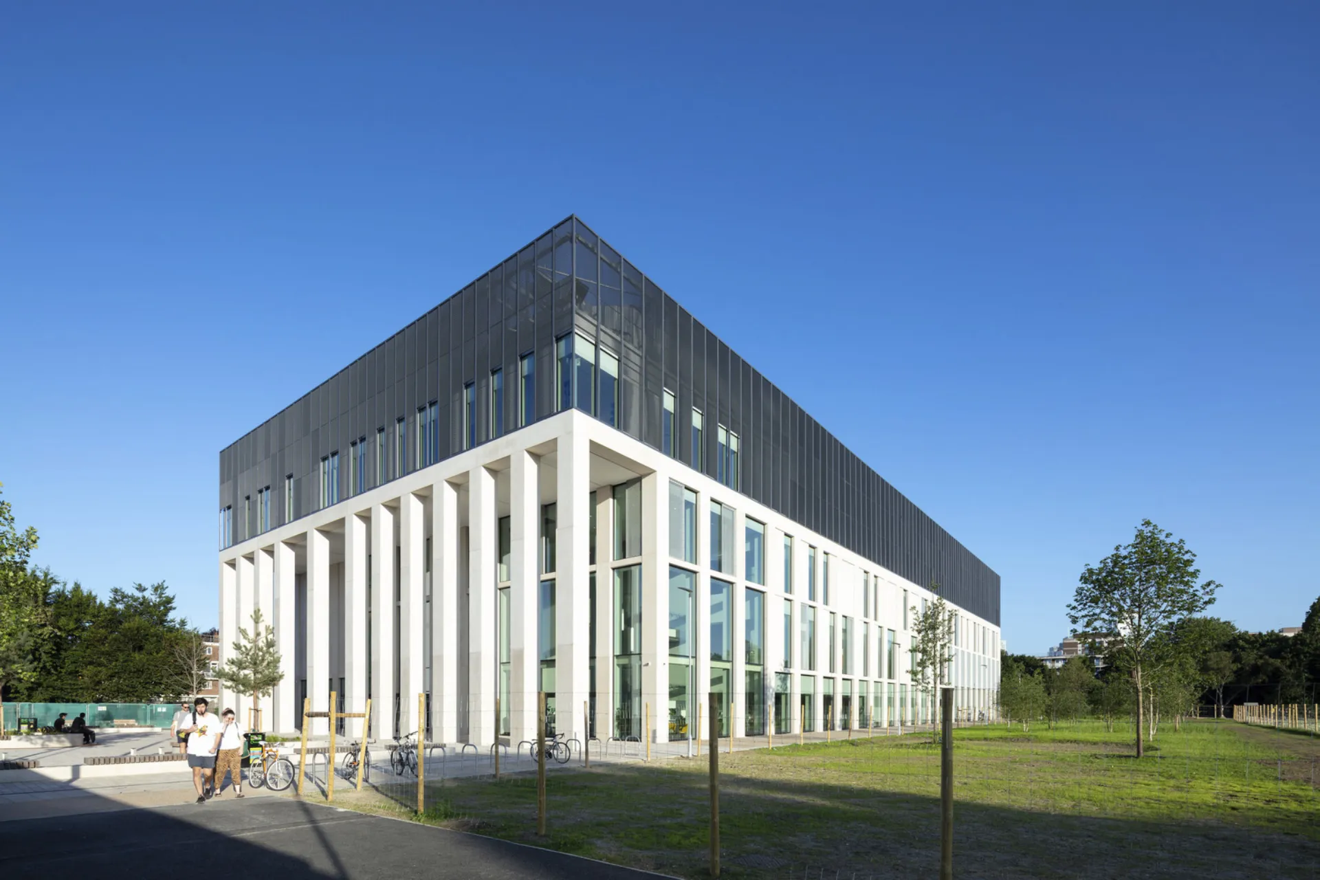 The Britannia Leisure Centre on a bright sunny day