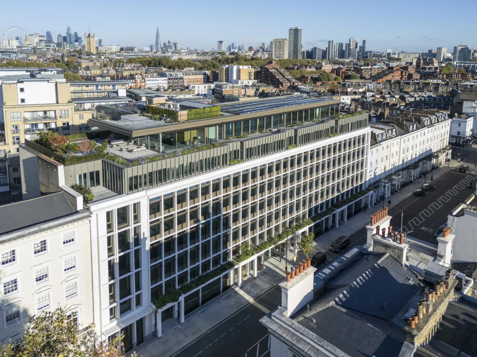 multi storey building in city centre