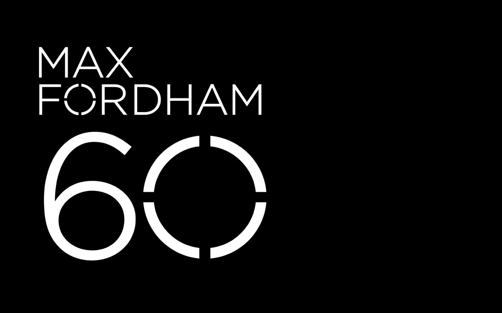 white text on a black background